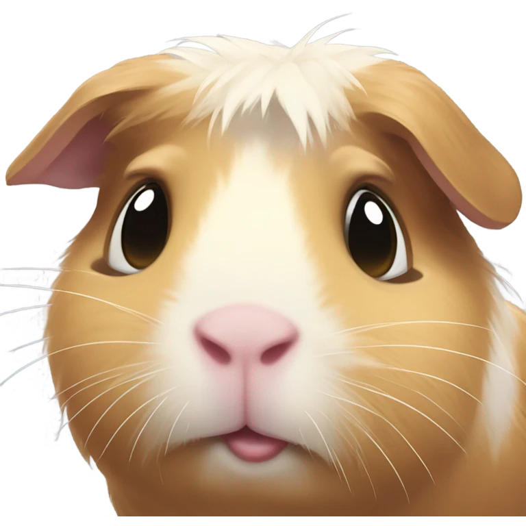 Guinea pig crying emoji
