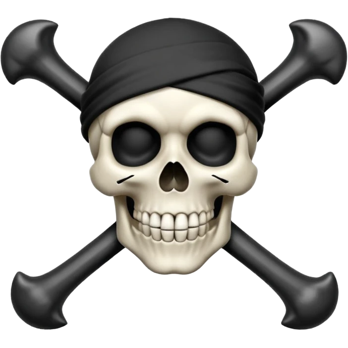 Make luffy jolly Roger emoji emoji