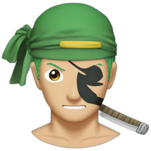 Roronoa Zoro one piece emoji