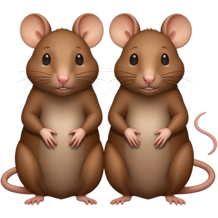 Rats having sex emoji