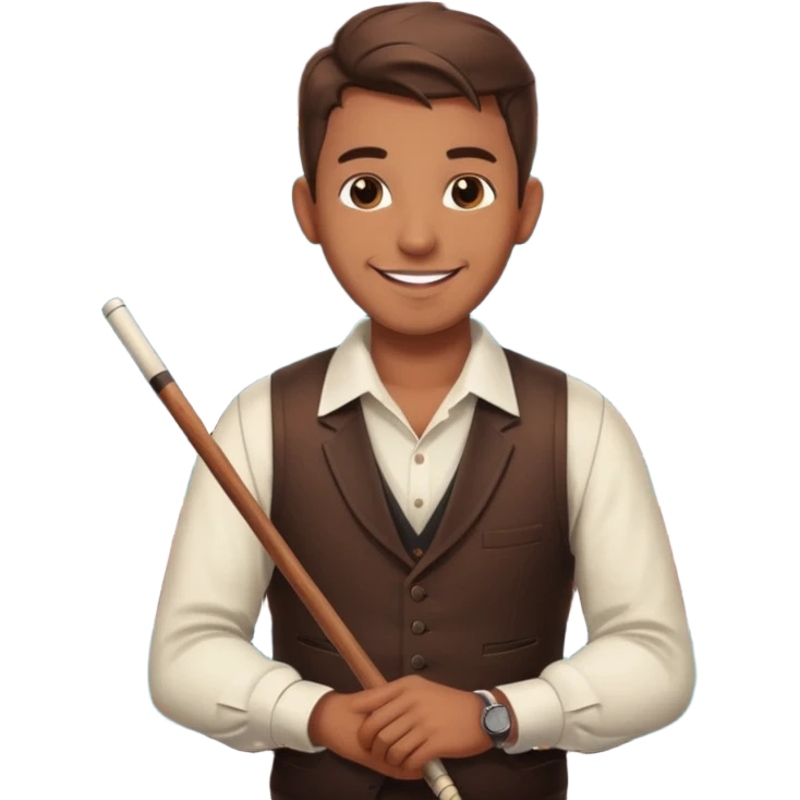 billiard dealer emoji
