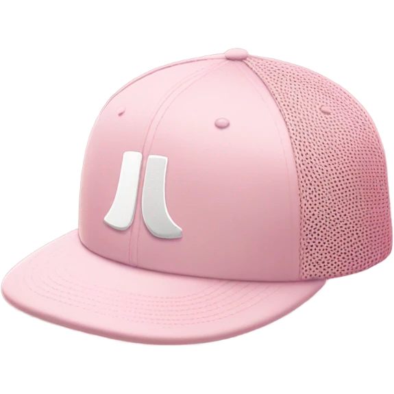 light pink Nike Cap emoji