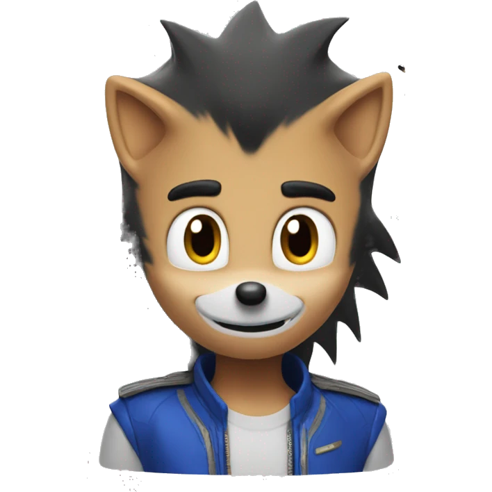Sonic the hedgehog emoji