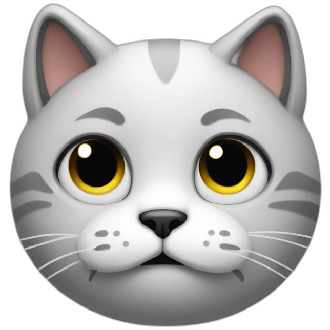 Sad cat emoji
