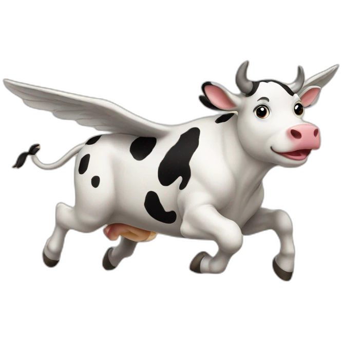 Flying Cow emoji