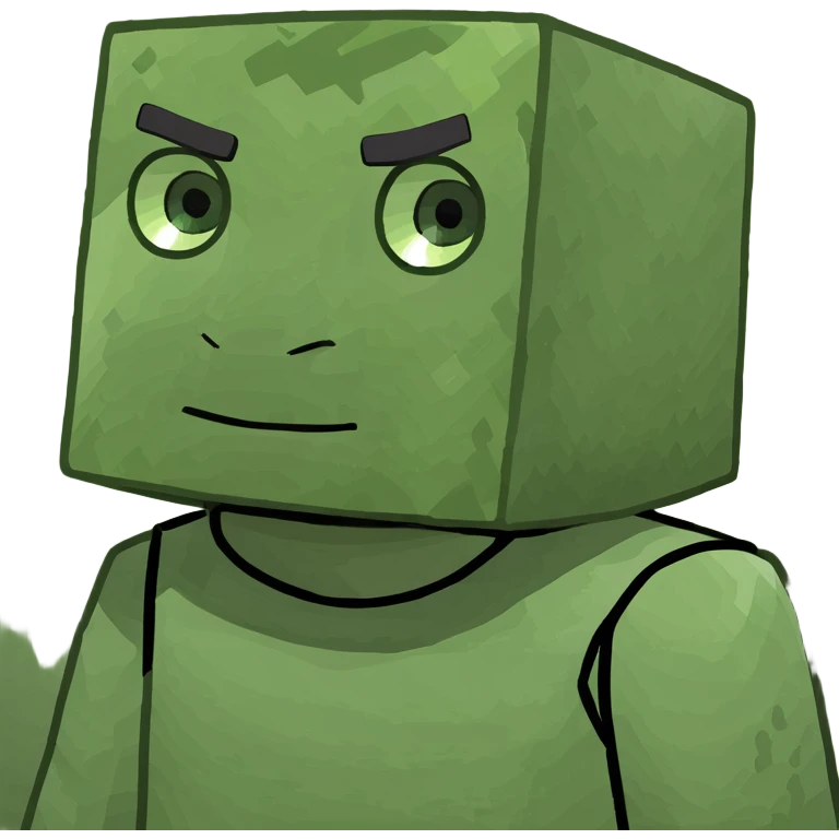 Minecraft stevew emoji