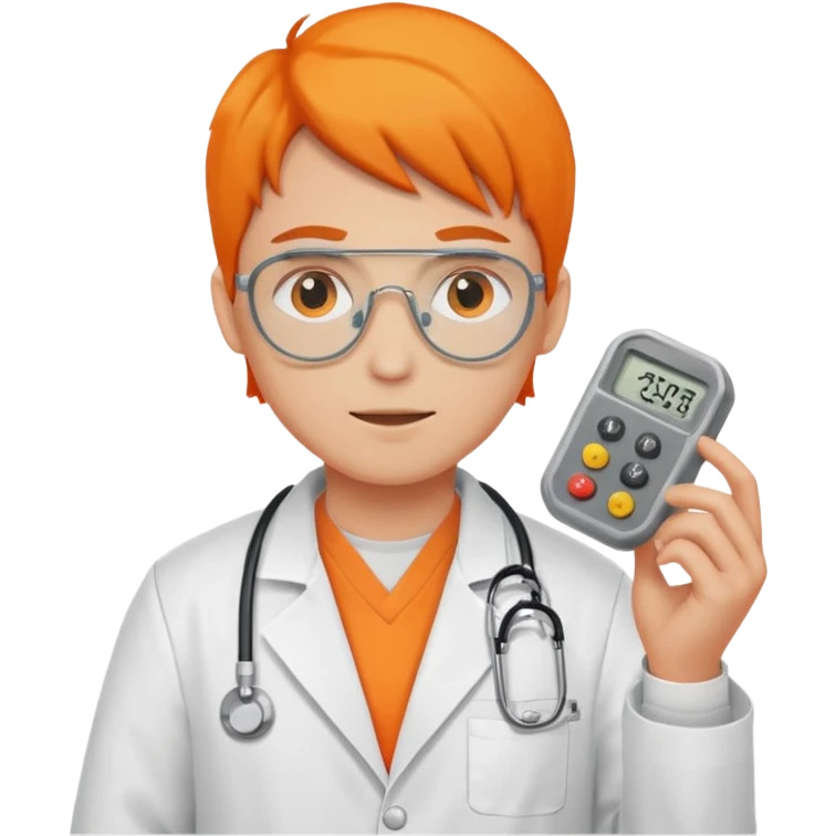 orange west person holding a meter emoji