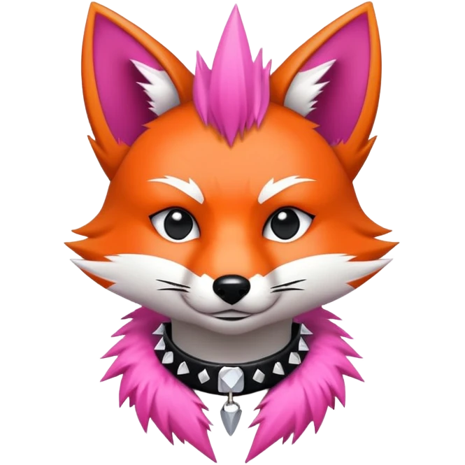 Fox Pank Rock emoji