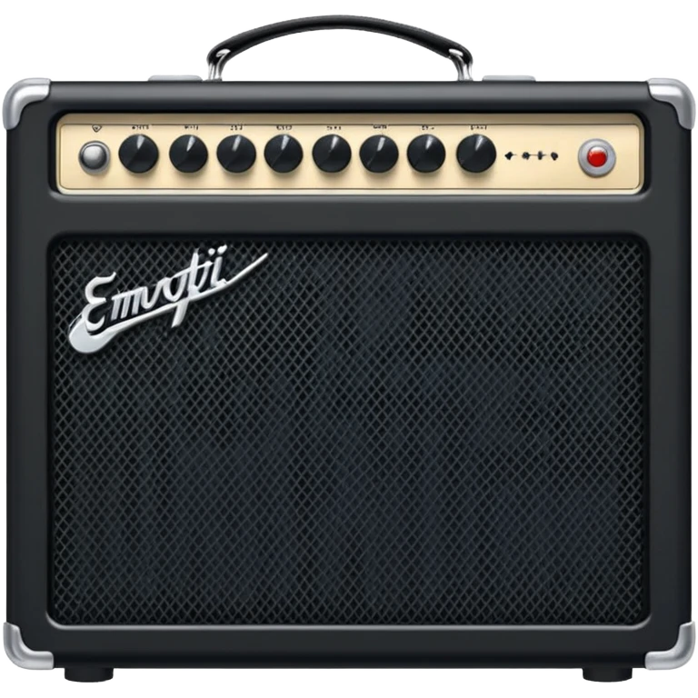 electric guitar amplifier emoji