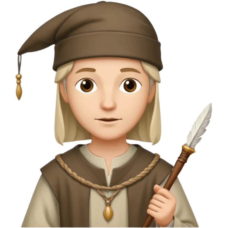 medieval poet emoji