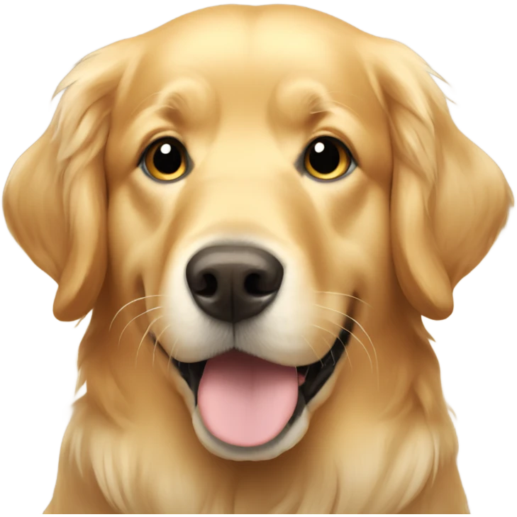 Golden retriever emoji