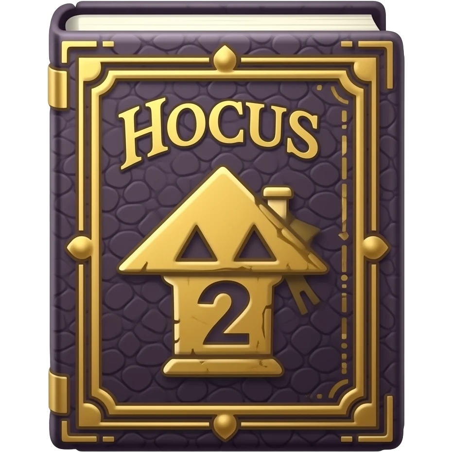 Book hocus pocus emoji