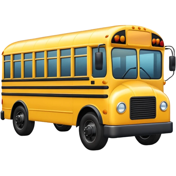 bus escolar  emoji