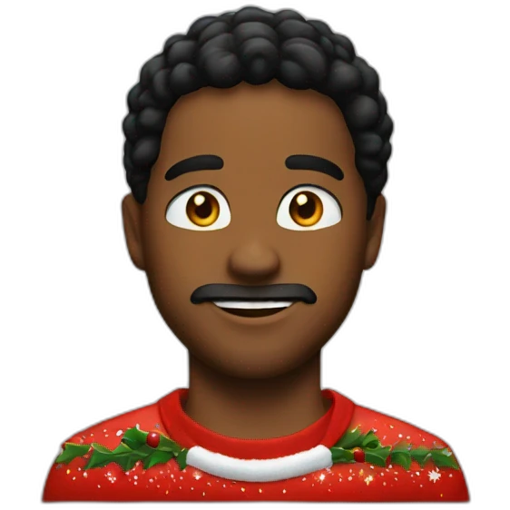 90s christmas emoji