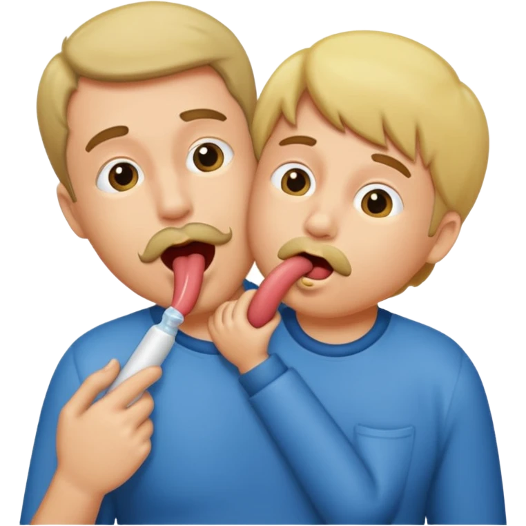 sex with child and man putting penis in his mouth emoji