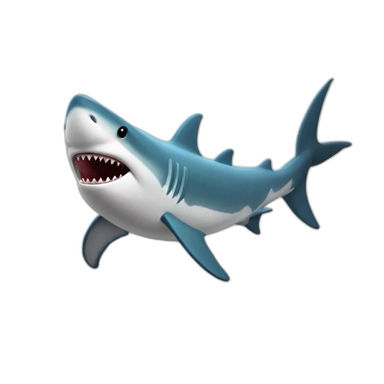 Un requin qui danse emoji