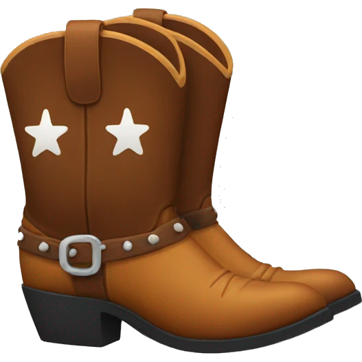cowboy boots emoji