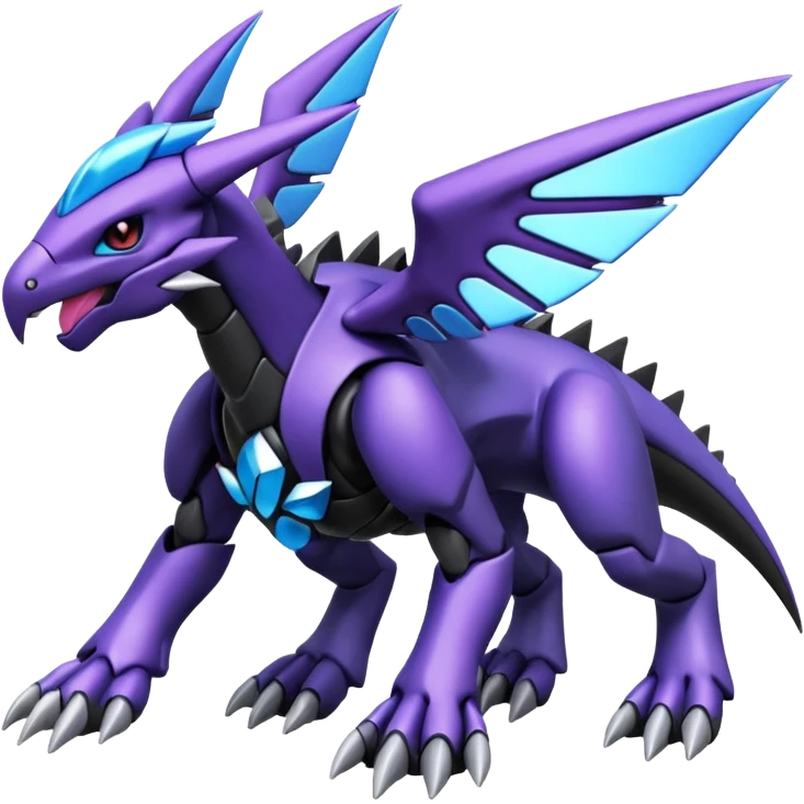 Zekrom-Hydreigon-Deino-Genesect-Pokémon-Fakémon-hybrid-creature emoji