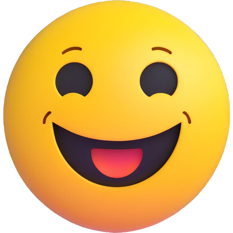 smiley face with sonar rings emoji