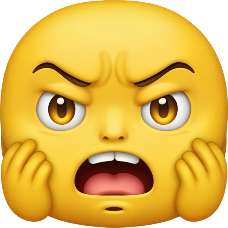 Disgust face emoji emoji