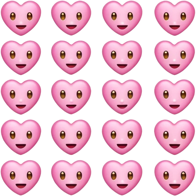 Pink emojis emoji