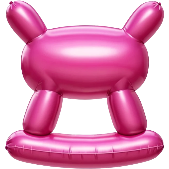  paris SPAM meat jeff koons style inflatable sculpture art painting  emoji