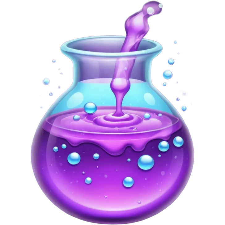 purple potion emoji
