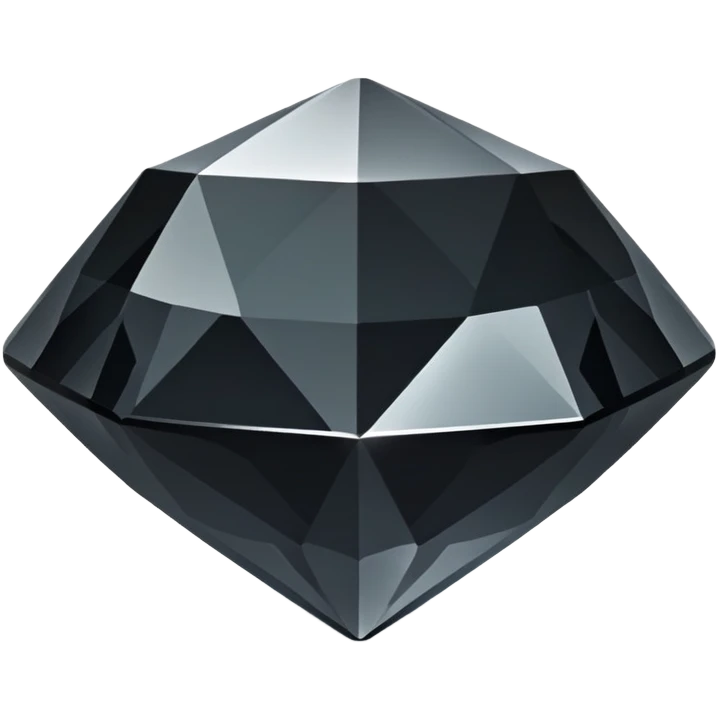 Black diamond emoji