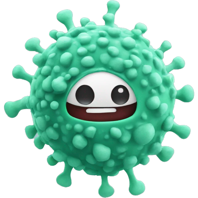 Covid germ emoji