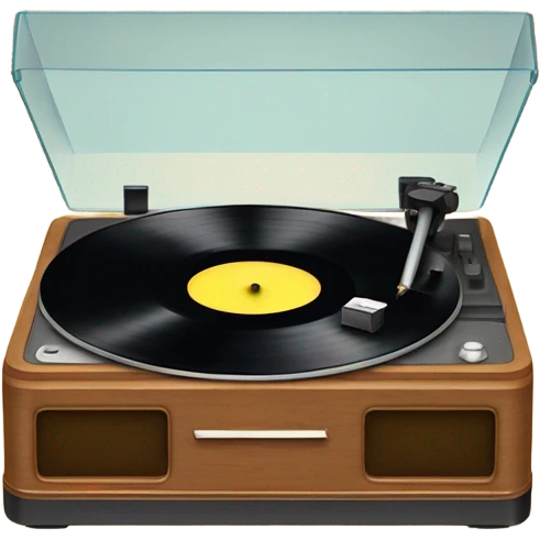 record player emoji