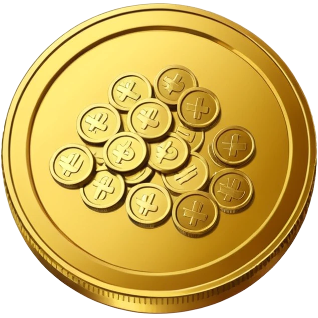 Indian rupees in coin emoji