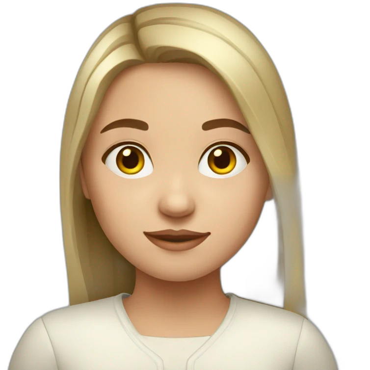 Ukrainian girl emoji