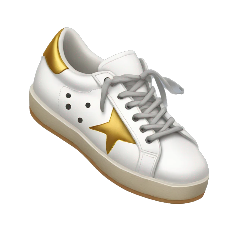 golden goose sneakers emoji