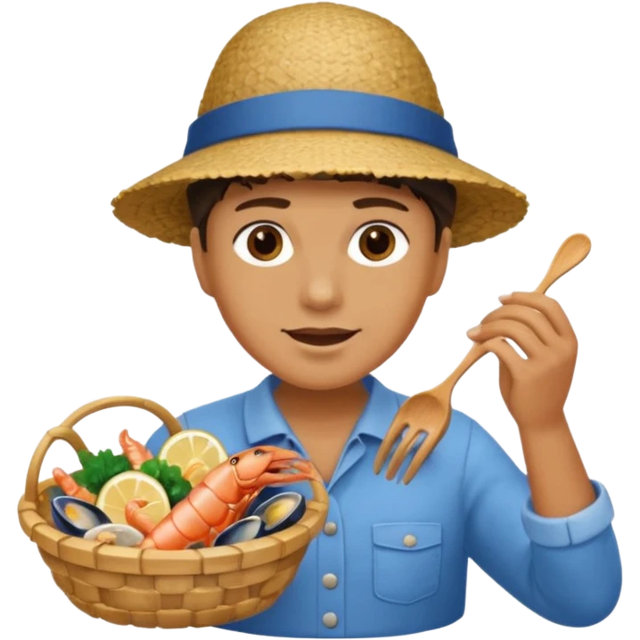 ocean basket emoji