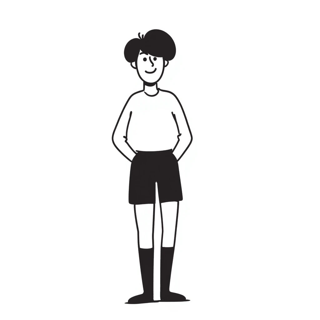 man wearing shorts and black sheer pantyhose emoji