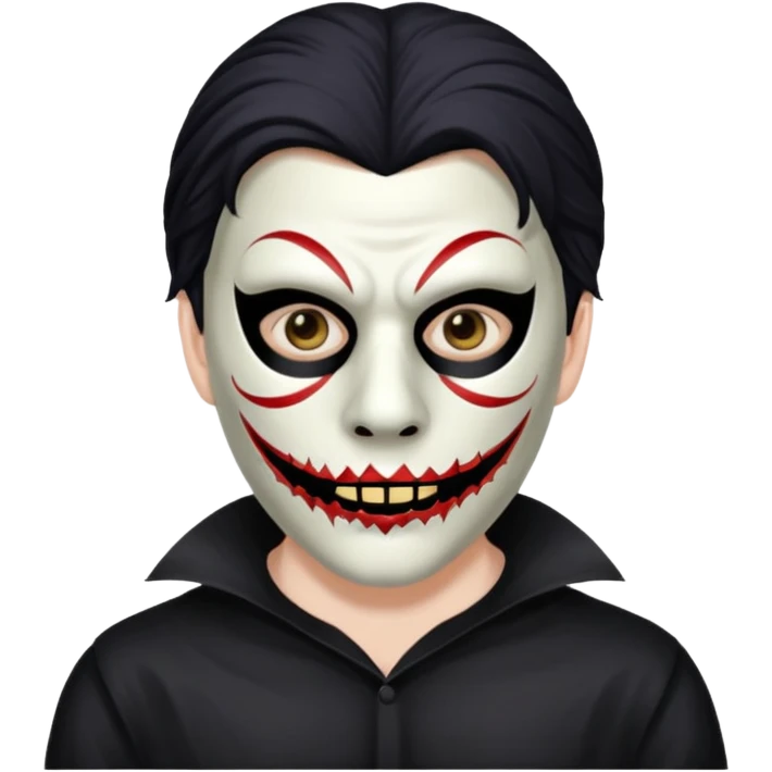 horror masked man emoji