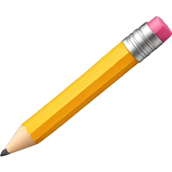 Pencil  emoji