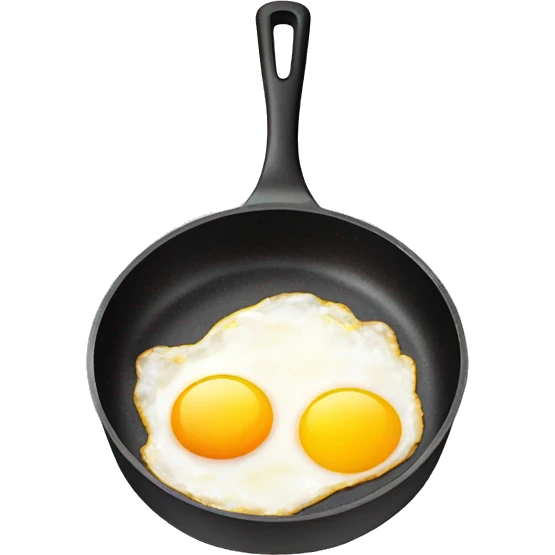 fried egg pan emoji