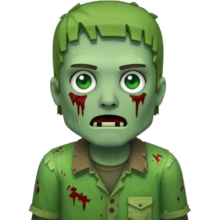 Zombie  minecraft  emoji