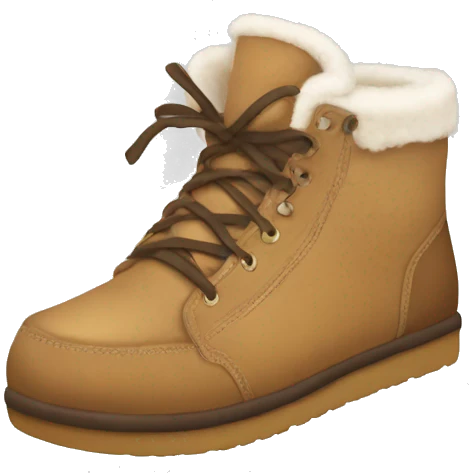 Sneaker uggs emoji