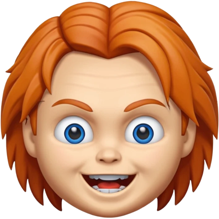 Un emojin de chuky emoji