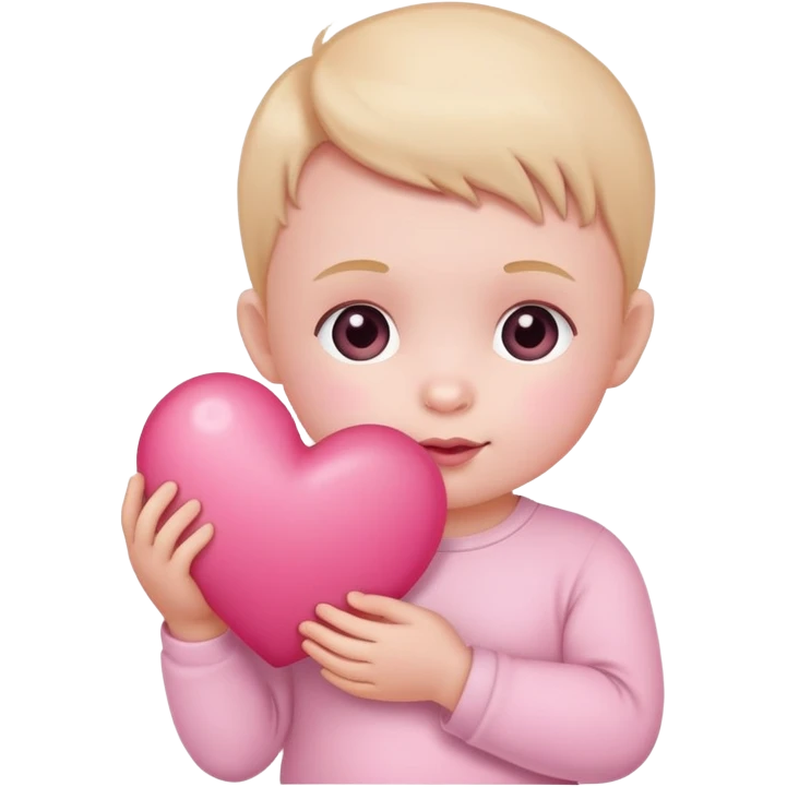 baby. pink heart  emoji