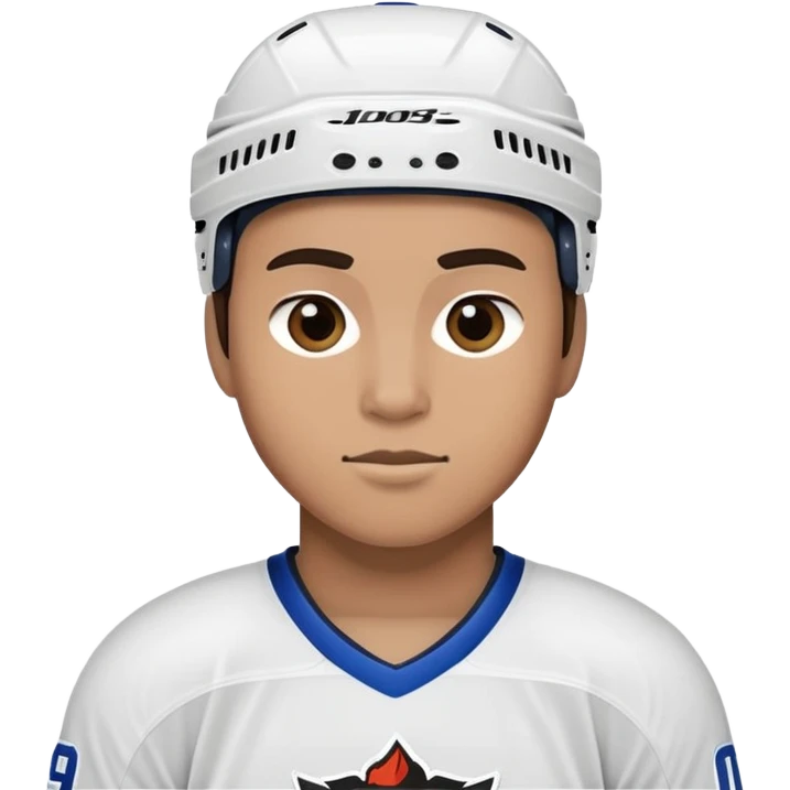 Hockey player emoji