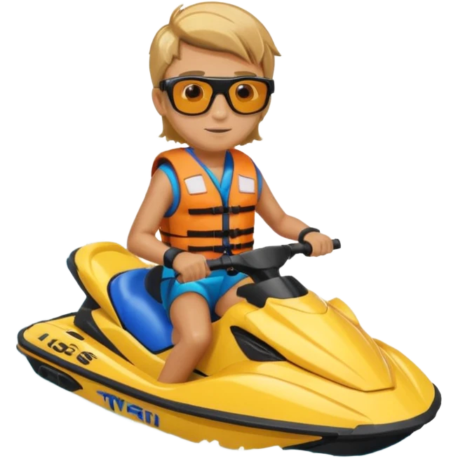 jet ski rider emoji