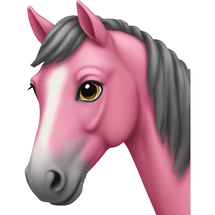 Pink horse emoji