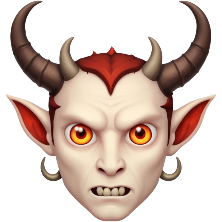 man with demon personality emoji