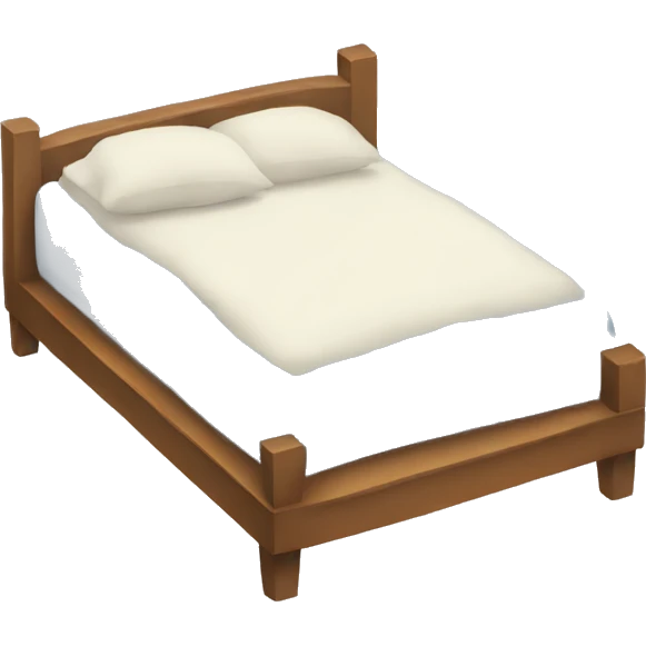 Floating bed emoji