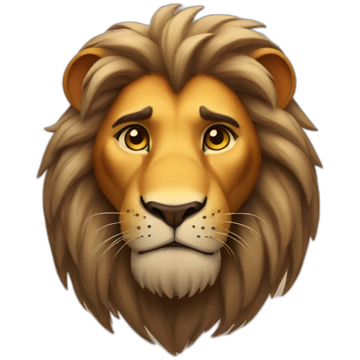 Lion king emoji