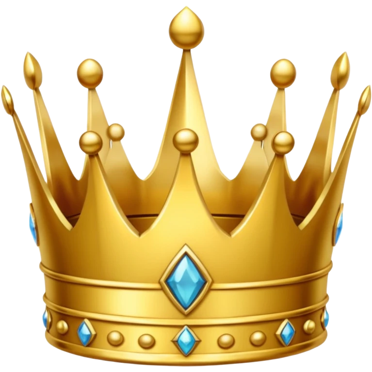 ornate gold crown emoji