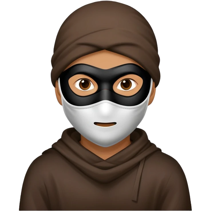 a thief from the front emoji